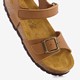 Kinder bio sandalen cognac