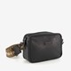 Tas zwart met print schouderhengsel