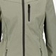 Meisjes softshell parka jas groen