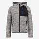 Jongens outdoor fleece vest grijs