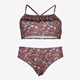 Osaga meisjes bikini met bloemenprint