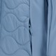 Gewatteerde dames softshell jas blauw