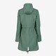 Dames softshell parka jas groen