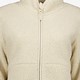 Dames teddy fleece vest beige