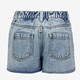 Meisjes denim short met geborduurde bloemen