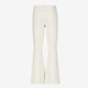 Meisjes flared jeans ecru