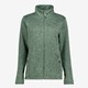 Dames outfoor fleece vest groen