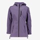 Kinder softshell parka jas paars