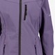 Kinder softshell parka jas paars