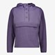Meisjes anorak fleece vest paars