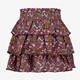 Meisjes rok met bloemenprint