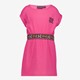 Meisjes jurk fuchsia roze
