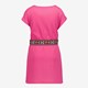 Meisjes jurk fuchsia roze