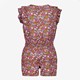 Meisjes playsuit met bloemenprint