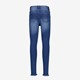 Meisjes skinny jeans donkerblauw