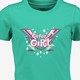 Tweedelige meisjes sport set groen grijs