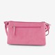 Dames schoudertas roze