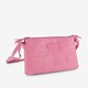 Dames schoudertas roze