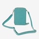 Dames telefoontasje blauw