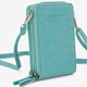 Dames telefoontasje blauw