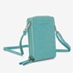 Dames telefoontasje blauw