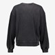 Dames sweater grijs met strass steentjes
