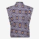 Dames gilet met grafisch design