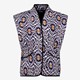 Dames gilet met grafisch design