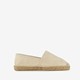 Dames espadrilles beige