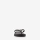 Dames slippers met strass steentjes zwart