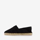 Dames espadrilles zwart