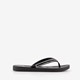 Dames slippers met strass steentjes zwart