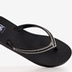 Dames slippers met strass steentjes zwart
