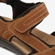 Leren heren sandalen bruin