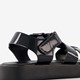 ONLY Shoes dames lak vissers sandalen zwart