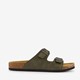 Heren bio slippers groen