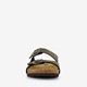 Heren bio slippers groen