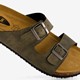 Heren bio slippers groen