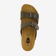 Heren bio slippers groen
