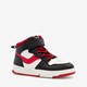Hoge jongens sneakers zwart/rood
