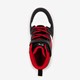 Hoge jongens sneakers zwart/rood