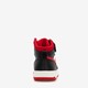 Hoge jongens sneakers zwart/rood