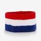 Hoofdband rood wit blauw