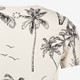 Heren T-shirt met palmbomen wit