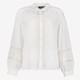 Dames broderie blouse wit