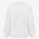 Dames broderie blouse wit