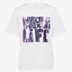 Dames T-shirt met backprint wit