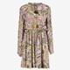 Dames jurk met paisley print groen paars