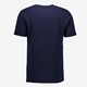 Heren T-shirt met tekstopdruk blauw