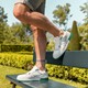 Heren sneakers wit groen